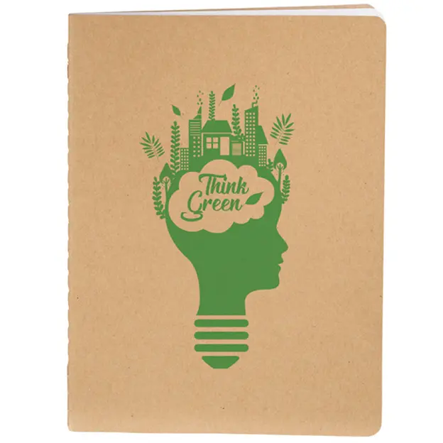 recycled notebook for events