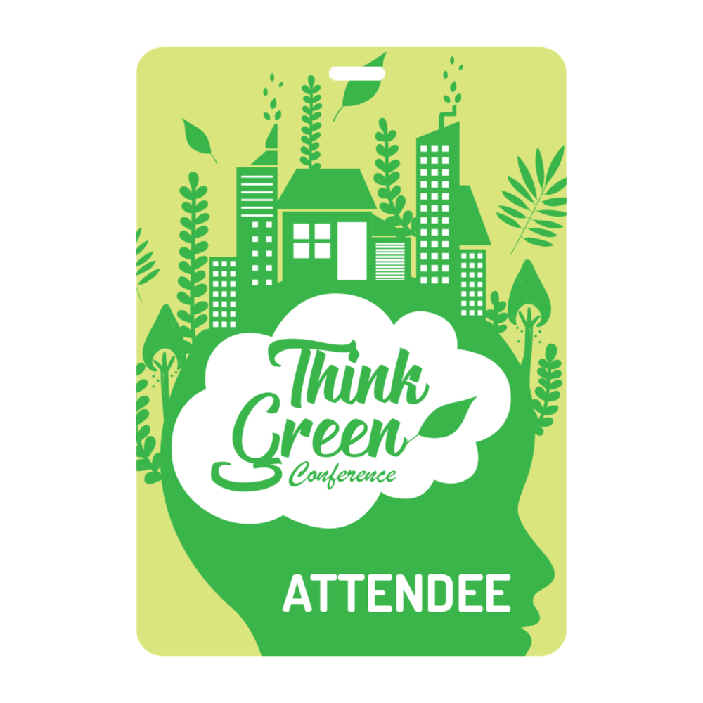 biodegradable and eco-friendly event badges and passes