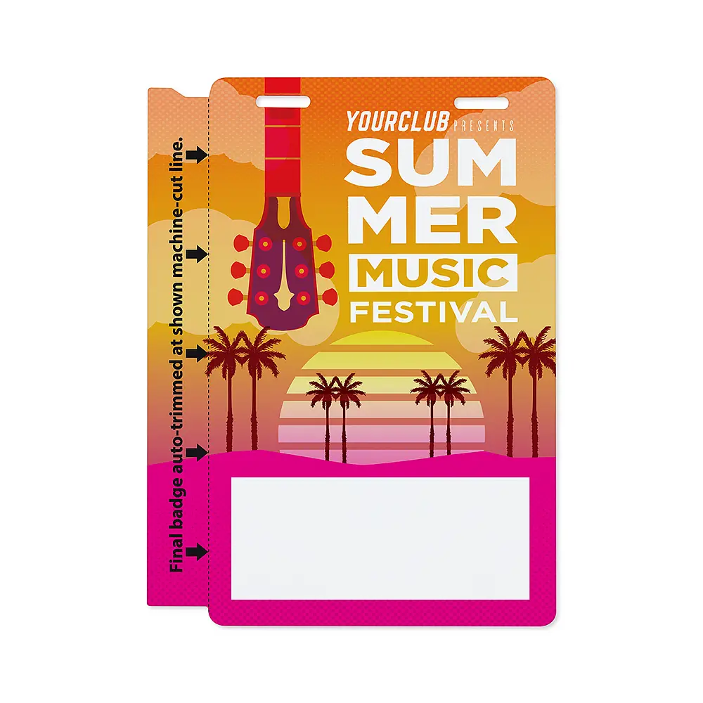 Zebra ZC10L Preprinted Cards