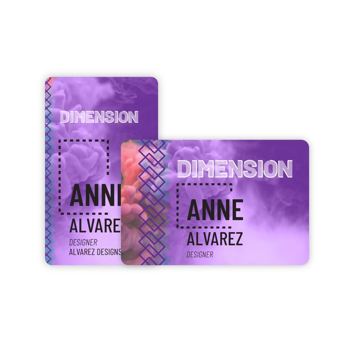 Premier Event Badges - Use with adhesive roll badges