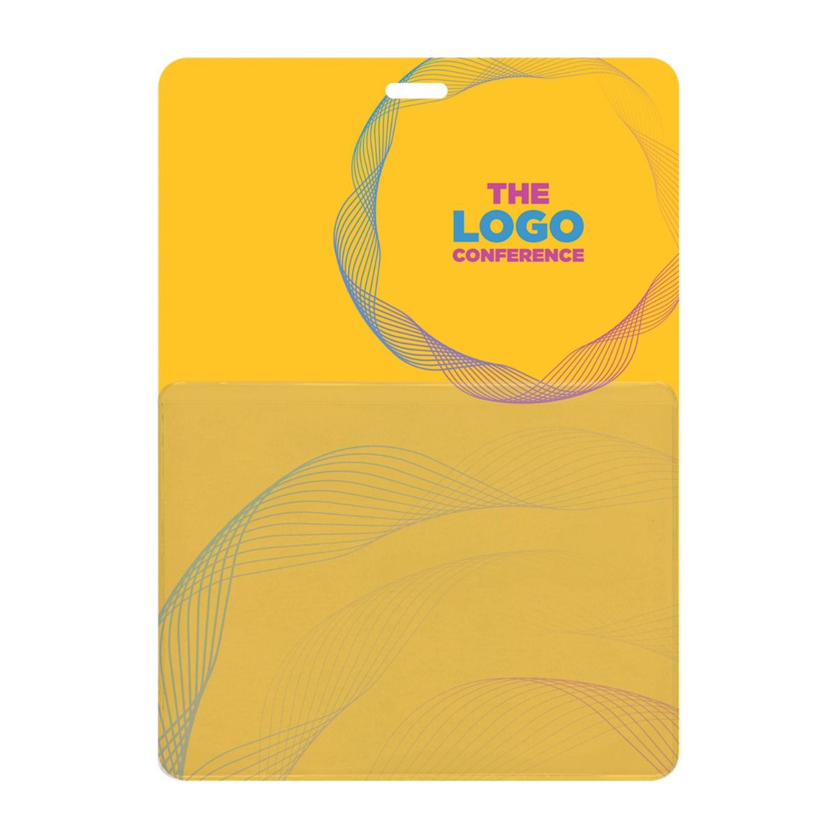 Event Badge With Pocket