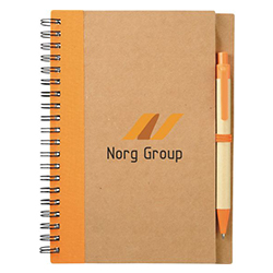 customizable promotional pens and notebooks for trade shows, conventions, events