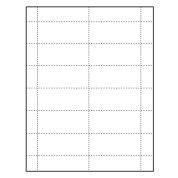 Paper Name Tag Insert, Blank, Pack of 500 Inserts
 2-15/16" x 1-9/16"