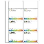 4" x 3" Classic Paper Name Tag Insert, Imprinted, Pack of 50 Inserts