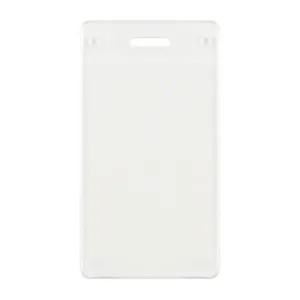 2.25"x3.5" name tag holder made with 38% thicker material and stronger edge welds