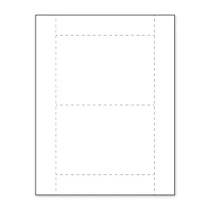 4-1/4" x 6" Paper agenda Inserts compatible with laser and inkjet printers