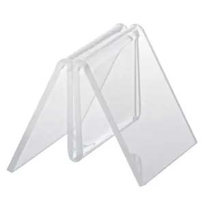 reusable plastic name tent holder