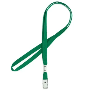 eco friendly blank green lanyard