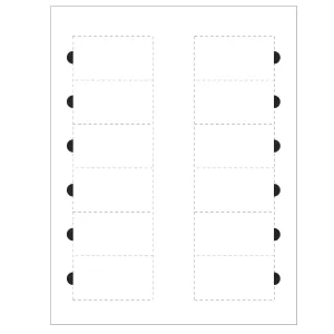 Print the number of inserts you want with your laser printer and use the rest later for new staff members