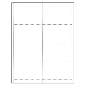 4" x 2-1/2" printable Paper Name Tag Inserts