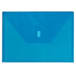 see through envelope with velcro fastener for event registration