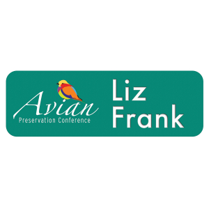 3" x 1" full color plastic employee name tags pre-printed with your company information