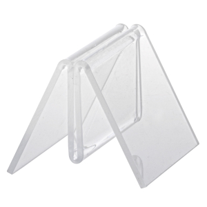 reusable plastic name tent holder