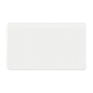 3.5"x2" Clear adhesive vinyl pocket for event badges or labeling