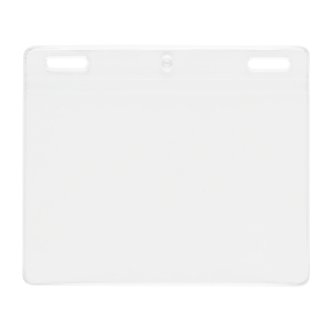 4" x 3" name tag holder made with 38% thicker material and stronger edge welds