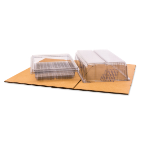 Recyclable and reusable name badge organizer for transporting event badges