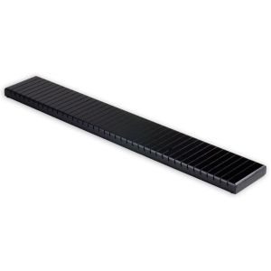 Made in the USA wooden name tag organizer can hold 40 event badges or 40 name tag holders