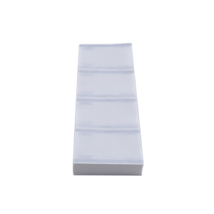 3-3/4" x 3" Clear Adhesive Labels for thermal printers