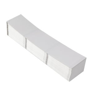 Direct thermal printers use blank printable name tag stock to print single sided 3-1/2" x 2-1/4" name badges for events