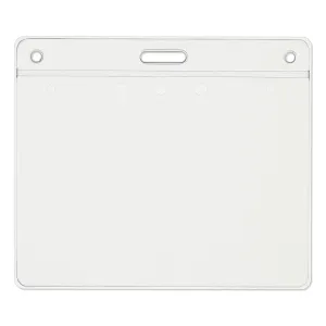 4x3 name tag holder with slot
