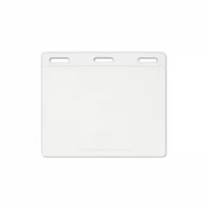 4x3 name tag holder made with 38% thicker material and stronger edge welds