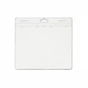 4-1/4inx3-2/3in reusable and recyclable name tag holders that are easy to fill