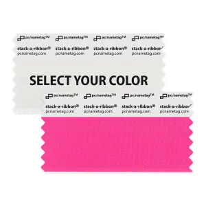 blank badge ribbon