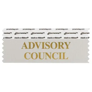 SADCOSIGO_01 silver advisory council badge ribbon