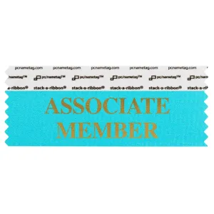 SASMEJBGO_01 jewel blue associate member badge ribbon