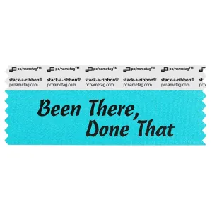 SBTDTJBBK_01 jewel blue been there done that fun badge ribbon