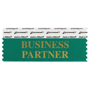 SBUPATEGO_01 teal business partner badge ribbon
