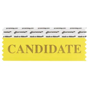 SCANDCAGO_01 Canary Candidate badge ribbon