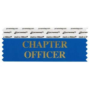 SCHOFBLGO_01 Blue Chapter Officer badge ribbon