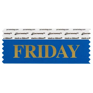 SFRIDBLGO_01 Blue Friday titled badge ribbon