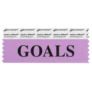 SGOALLIBK_01 lilac goals badge ribbon