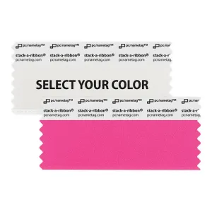 blank badge ribbon