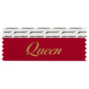 SQUEENREGO_01 red queen badge ribbon
