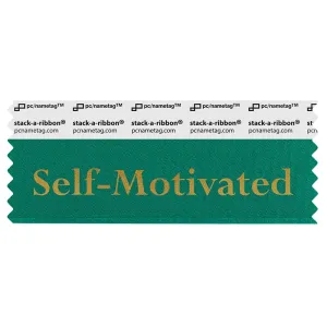SSEMOTECO_01 teal self motivated badge ribbon