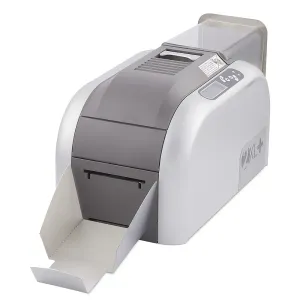 2XL ID badge printer prints full color staff ID badges