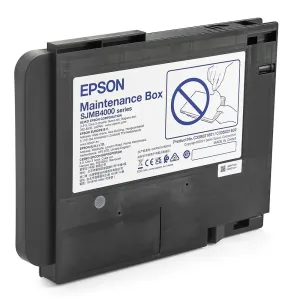 The Epson CW-C4000u Maintenance Box collects excess ink during printing and automatic cleaning cycles