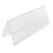 plastic name tent holder that holds 11inch x 4.25inch paper name tents