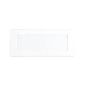 A  pocketed envelope with window lets you display a 4" x 3" name tag
