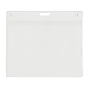 4x3 name tag holder made with 38% thicker material and stronger edge welds
