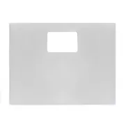 blank gray registration envelope with Printer-friendly Digiclear® material 