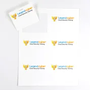 temporary visitor badges pre-printed with your company information