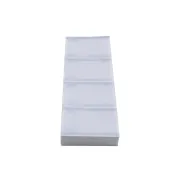 3-3/4" x 3" Clear Adhesive Labels for thermal printers