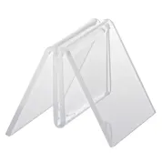 reusable plastic name tent holder