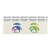 Creates 500 4"x3" temporary visitor badges and eliminates the need for name tag holders