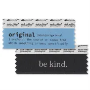 Motivational Badge Ribbon Titles for event badges