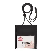 bulk neck wallets in several colors for small budget events